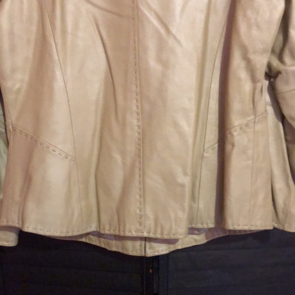 Platinum leather jacket - Picture 7 of 9